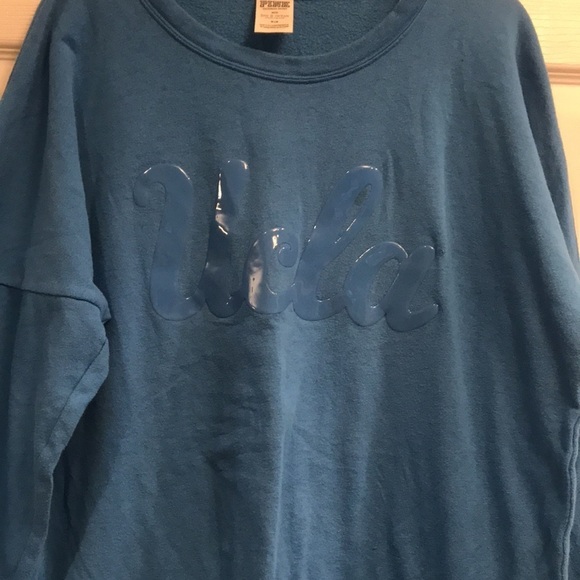 Victoria’s Secret PINK with 5th & Ocean brand size M pullover sweatshirt - Picture 3 of 6